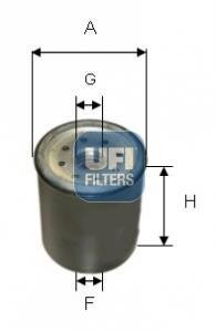 Фильтр топливный VOLVO/RENAULT/MAN/MB/IVECO UFI 24.121.00