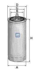 Топливный фильтр UFI 24.337.00