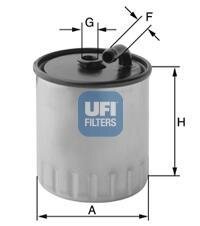 Фильтр топливный MB W203/W163 -07 UFI 24.429.00