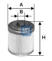 Фільтр оливний (СПЕЦВИКУП) UFI 25.553.00