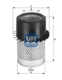 Повітряний фільтр UFI 27.301.00