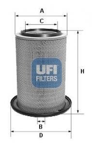 Повітряний фільтр UFI 27.609.00