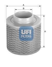 Фильтр воздушный FORD/MAZDA/TOYOTA RANGER/BT-50/HILUX 05- 2.5D/3.0D UFI 27.691.00