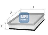 Фильтр воздушный PSA C4/307/308 05- 2.0 UFI 30.254.00