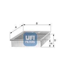 Фільтр повітряний Mercedes W190 /W124 /G / SSANGYONG KORANDO (СПЕЦВИКУП) UFI 30.911.00