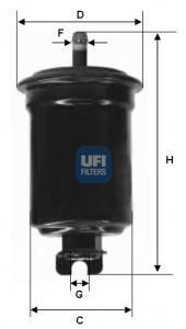 Фільтр паливний Mazda 323 (СПЕЦВИКУП) UFI 31.516.00