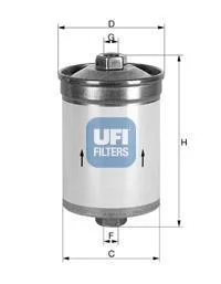 Фiльтр паливний BMW 3/ 5 (СПЕЦВИКУП) UFI 31.531.00