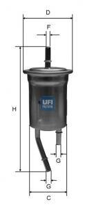 Фільтр палива UFI 31.828.00