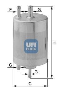 Фільтр паливний (СПЕЦВИКУП) UFI 31.841.00