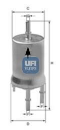 Паливний фільтр UFI 31.855.00