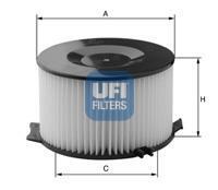 Фильтр, воздух во внутренном пространстве UFI 53.067.00