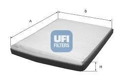 Фiльтр салону UFI 53.205.00
