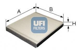Фiльтр салону UFI 5331900