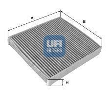 Фільтр салону вугільний UFI 5429200