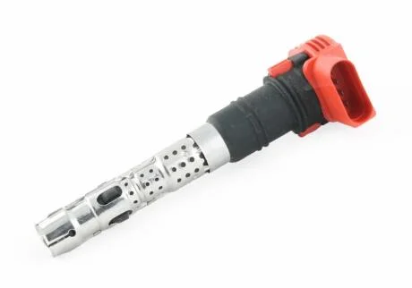 Катушка зажиг. Audi A4/A6/A8 4.2E (01-08) цена за 1шт. красные VAG 077 905 115T