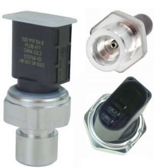 Датчик кондиціонера VW Crafter 16-, Tiguan 16-, AUDI Q5 08-16, Q5 16-, SKODA Octavia A7 13-19, Kamiq 18-, SEAT Leon 12-20, Arona 17-, PORSCHE Macan 14-18, Panamera 16-, BENTLEY Continental GT 18-, Bentayga 16-, MAN TGE 17-, CUPRA Ateca 18-, Formentor VAG 5Q0 959 126 B