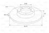 Гальмівний диск Valeo 186200 (фото 1)