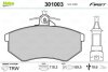 Колодки тормозные AUDI 80/100 перед. Valeo 301003 (фото 1)
