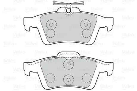 Гальмівні колодки дискові FORD/VOLVO C-Max/Focus/C30/C70/S40/V40/V50 "1,0-2,5 "R "03>> Valeo 301019
