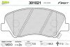 Колодки тормозные HYUN/KIA SOLARIS/RIO 10- перед. Valeo 301021 (фото 1)
