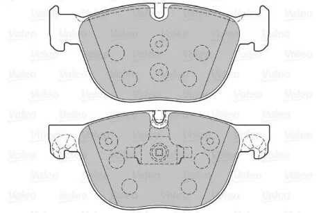 Комплект гальмівних накладок, дискове гальмо Valeo 301130