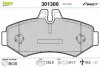 Комплект гальмівних накладок, дискове гальмо Valeo 301300 (фото 1)
