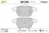Гальмівні колодки дискові VAG A4/Cabriolet/Passat "1,6-2,8 "F "82-01 Valeo 301355 (фото 1)