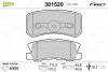 Колодки тормозные MITSUBISHI PAJERO 00- зад. Valeo 301520 (фото 1)
