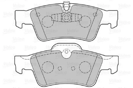 Гальмівні колодки дискові MERCEDES GL-Class/M-Class/R-Class "3,0-6,2 "R "05>> Valeo 301802