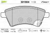 Гальмівні колодки дискові FIAT/SUZUKI Sedici/SX4 &quot;1,6-2,0 &quot;F &quot;06&gt;&gt; Valeo 301804 (фото 1)