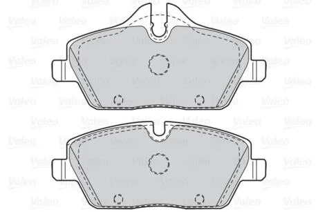 Гальмівні колодки дискові BMW 1(E81,82,87,88)/2(F45)/3(E90)/Cooper/One "1,2-3,0 "F "03>> Valeo 302049