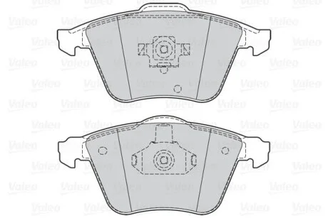 Комплект гальмівних накладок, дискове гальмо Valeo 302068
