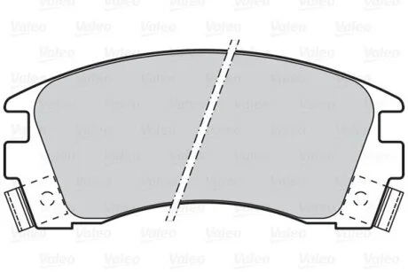 Гальмівні колодки First NISSAN Sunny "F "90-00 Valeo 302070