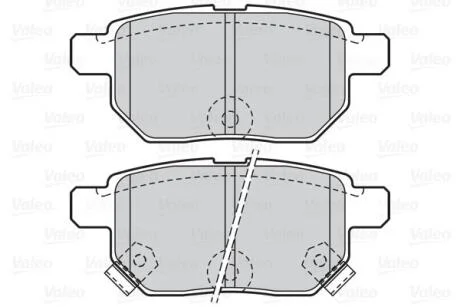 Гальмівні колодки дискові LEXUS/SUBARU/TOYOTA CT/Trezia/Auris/Corolla/Prius/Yaris "1,0-1,8 "R "05>> Valeo 302085