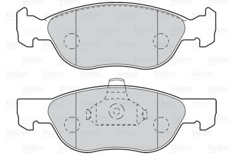 Гальмівні колодки дискові FIAT Punto/Punto Van "1,3-1,9 "F "99-09 Valeo 302104
