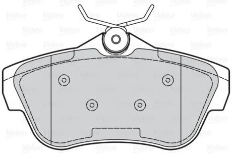 Гальмівні колодки дискові CITROEN/FIAT/PEUGEOT/TOYOTA Jumpy/Scudo/Expert/Proace "1,6-,2,0 "R "07>> Valeo 302114