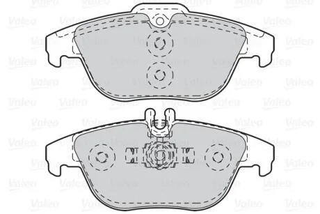 Гальмівні колодки дискові MERCEDES C-Class/E-Class/GLK "1,6-5,5 "R "07>> Valeo 302121