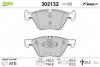 Гальмівні колодки дискові BMW 1/3 "1,6-3,0 "F "03-13 Valeo 302132 (фото 2)