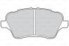 Гальмівні колодки дискові FORD B-Max/Fiesta/TourneoCourier/TransitCourier "1,0-1,6 "F "08>> Valeo 302153 (фото 1)