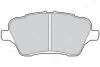 Гальмівні колодки дискові FORD B-Max/Fiesta/TourneoCourier/TransitCourier "1,0-1,6 "F "08>> Valeo 302153 (фото 1)
