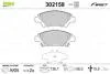 Гальмівні колодки дискові HONDA CR-Z/Jazz/Insight "1,2-1,5 "F "08>> Valeo 302158 (фото 2)