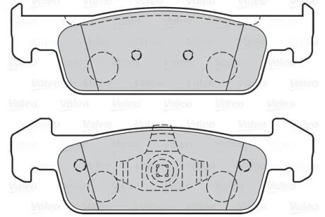 Гальмівні колодки дискові DACIA/RENAULT Logan/Sandero/Twingo "1,0-1,6 "F "12>> Valeo 302162