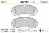 Гальмівні колодки дискові INFINITI/NISSAN/RENAULT Koleos/Q50/Q60/X-trail "1,5-3,5 "F "13>> Valeo 302167 (фото 2)