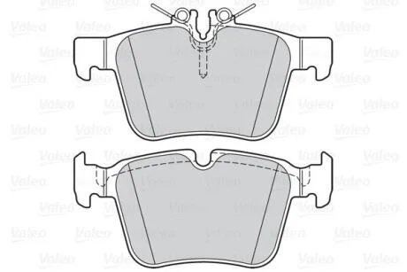 Гальмівні колодки дискові MERCEDES-BENZ C (A,S,W,C205) "R "14>> Valeo 302209