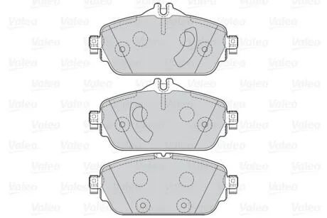 Гальмівні колодки дискові MERCEDES C-Class/E-Class "1,6-2,2 "F "13>> Valeo 302211