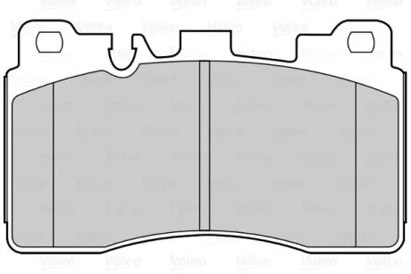 Комплект гальмівних накладок, дискове гальмо Valeo 302228