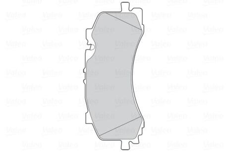 Гальмівні колодки дискові VAG Q7/Touareg/A6/S6/A7 "2,0-4,0 "F "15>> Valeo 302316