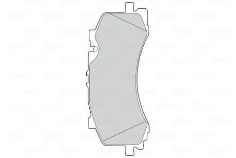 Гальмівні колодки дискові VAG Q7/Touareg/A6/S6/A7 "2,0-4,0 "F "15>> Valeo 302316