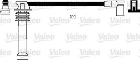 Комплект проводів запалення Valeo 346008