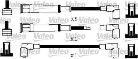 Комплект проводов зажигания Valeo 346377